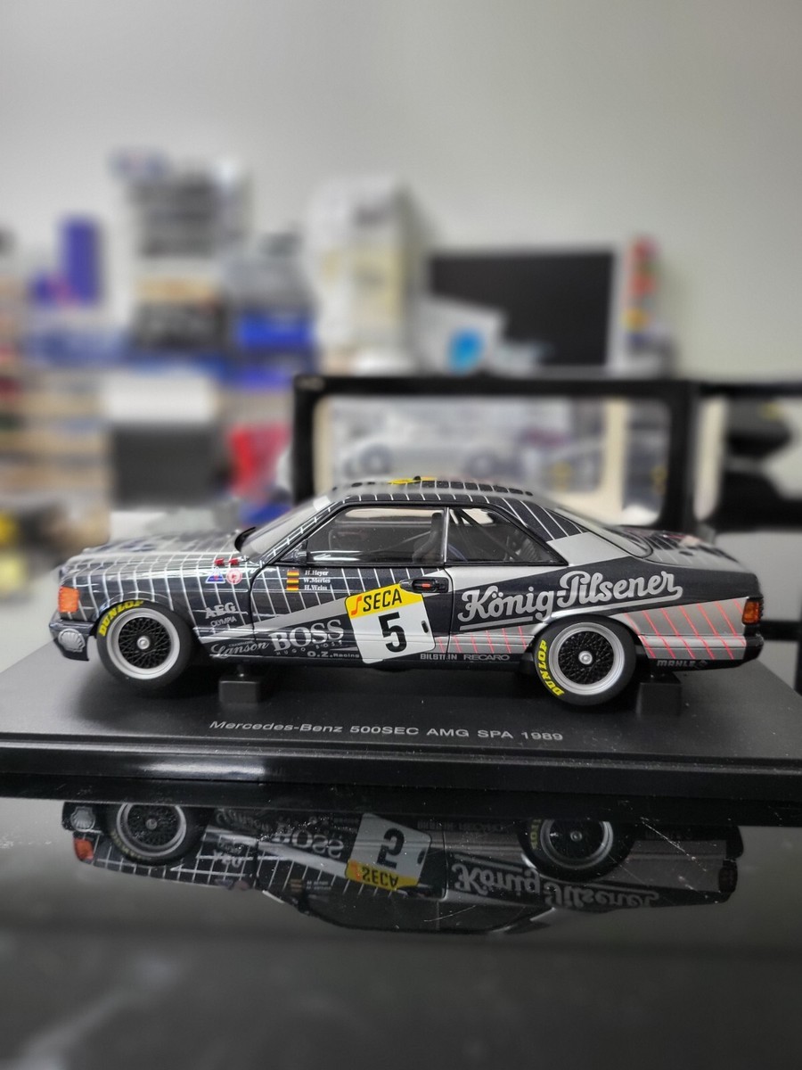 1:18 AUTOart Mercedes 500 SEC AMG 24h Race #5 SPA