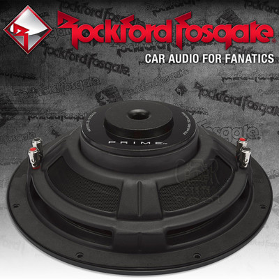 Rockford Fosgate Prime R2 R2SD4-12 30cm flach Subwoofer 500 Watt Bass Woofer