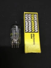 SYLVANIA 12AX7A 7025 ECC83 Vintage Audio Amplifier VACUUM TUBE Tested 10.8288