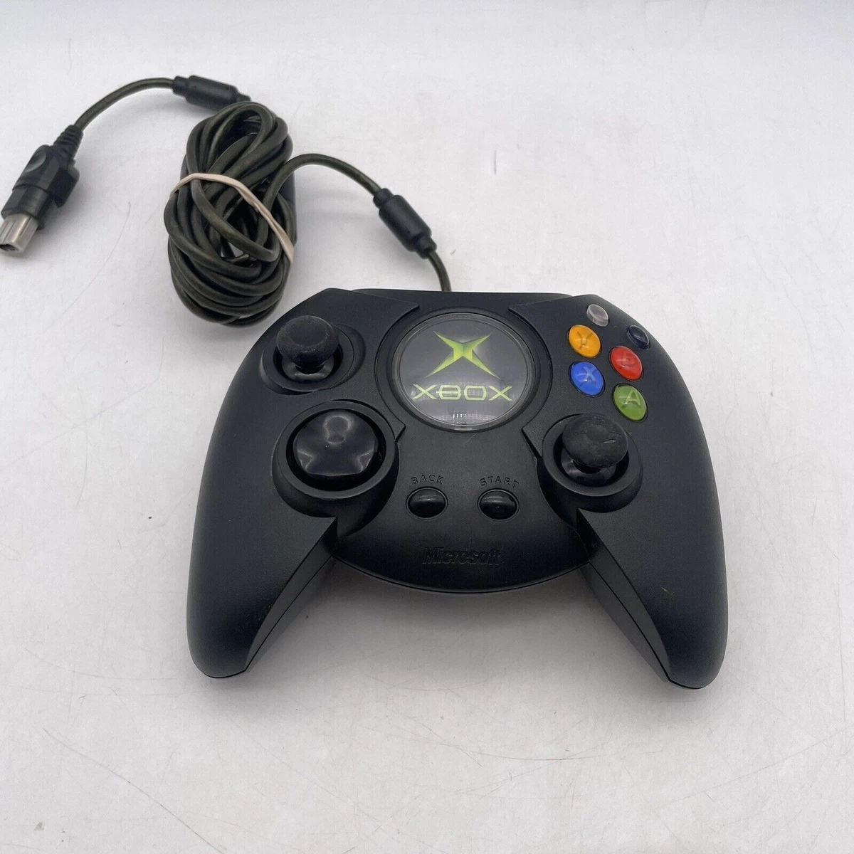 Manette Xbox Originale "The Duke" (1ère Génération) - Noire, Avec Fil - Occasion