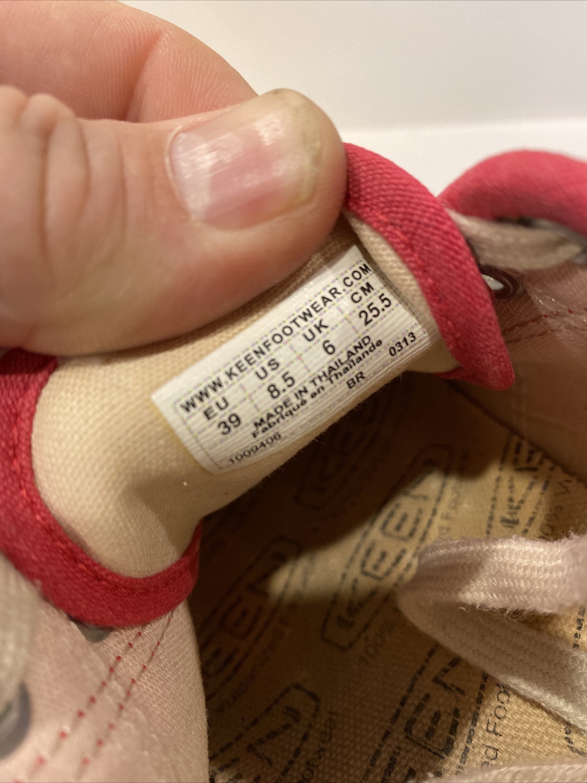 Scarpe sneakers Keen’s donna Madera rosa salmone 1008852 taglia 8 5