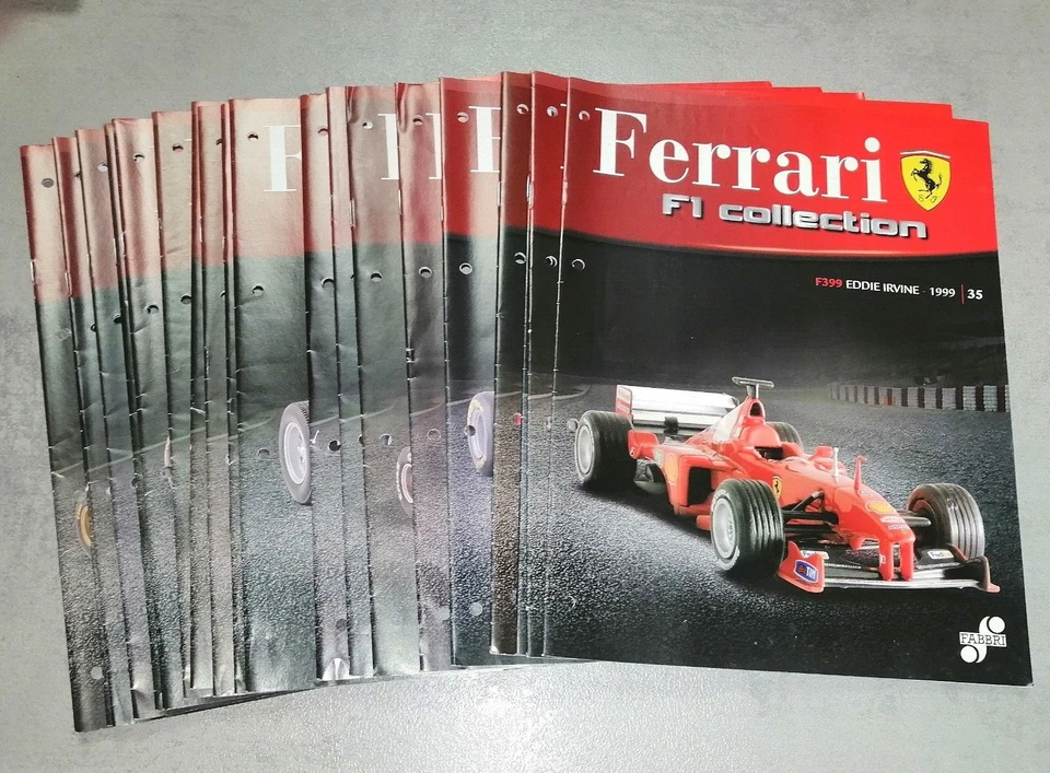 FERRARI F1 COLLECTION CON FASCICOLO FABBRI EDITORE 1/43 SCEGLI MENU' A TENDINA - Immagine 2 di 2