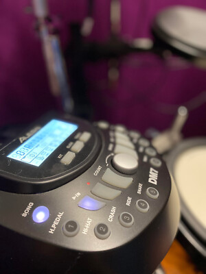ALESIS DM7 E-DRUM KIT # ERSATZTEILE # MODUL SNARE RIDE CRASH PEDAL KABEL 9V