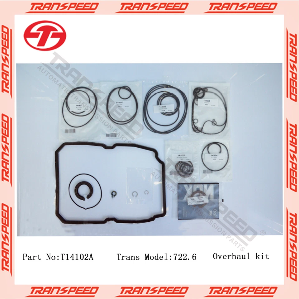 722.621-722.649 W5A580 Transmission Part Master Rebuild Kit For MERCEDES  - Image 2 of 4