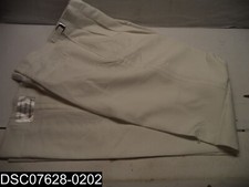 QTY 25: Size Large 42,43,44 Broadway Tuxmakers White Adjustable Tuxedo Pants