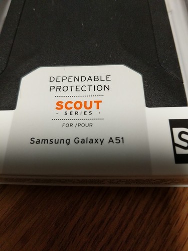 UAG Scout Series Case Dependable Protection for Samsung Galaxy A51 5G Black NEW - Zdjęcie 2 z 6