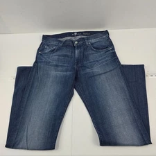 7 For All Mankind Bootcut, Style: JTA530966S 33x35 jeans denim mens 5904