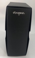 Discgear 100 CD DVD Disc Book Binder Type Case Cover for Storage, Black - NEW