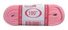A R Sports Figure Skate Laces, 100" - Pink