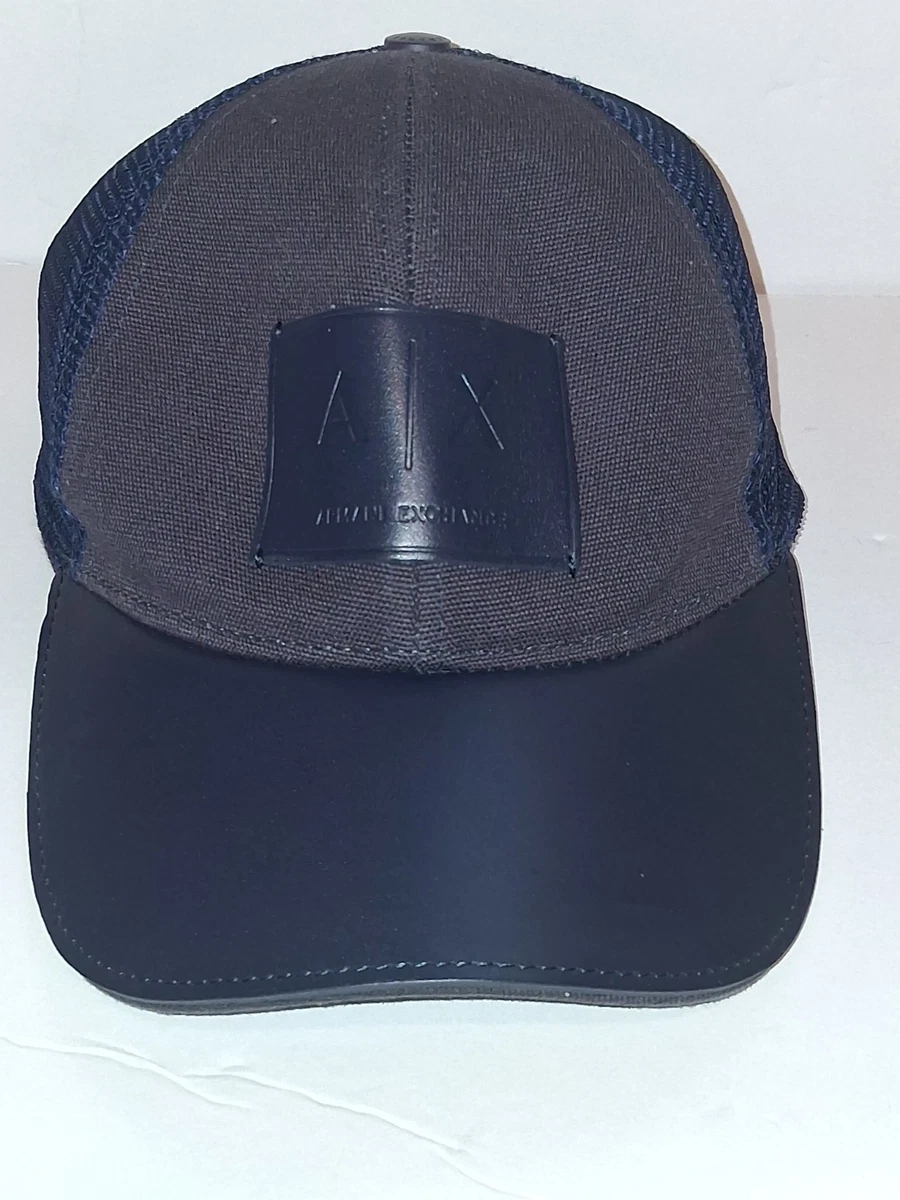 Armani Exchange Black Leather Hats for Men for sale | eBay