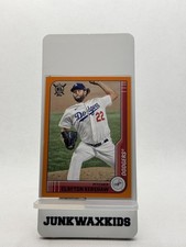 2021 Topps Big League Baseball #37 Clayton Kershaw Orange