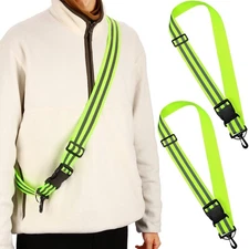 Saintrygo Reflective Sash Running Gear High Visibility Safety Reflective Jack...