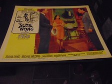 WORLD OF SUZIE WONG/ORIG.  11X14 LOBBY CARD  (WILLIAM HOLDEN/NANCY KWAN)  B47