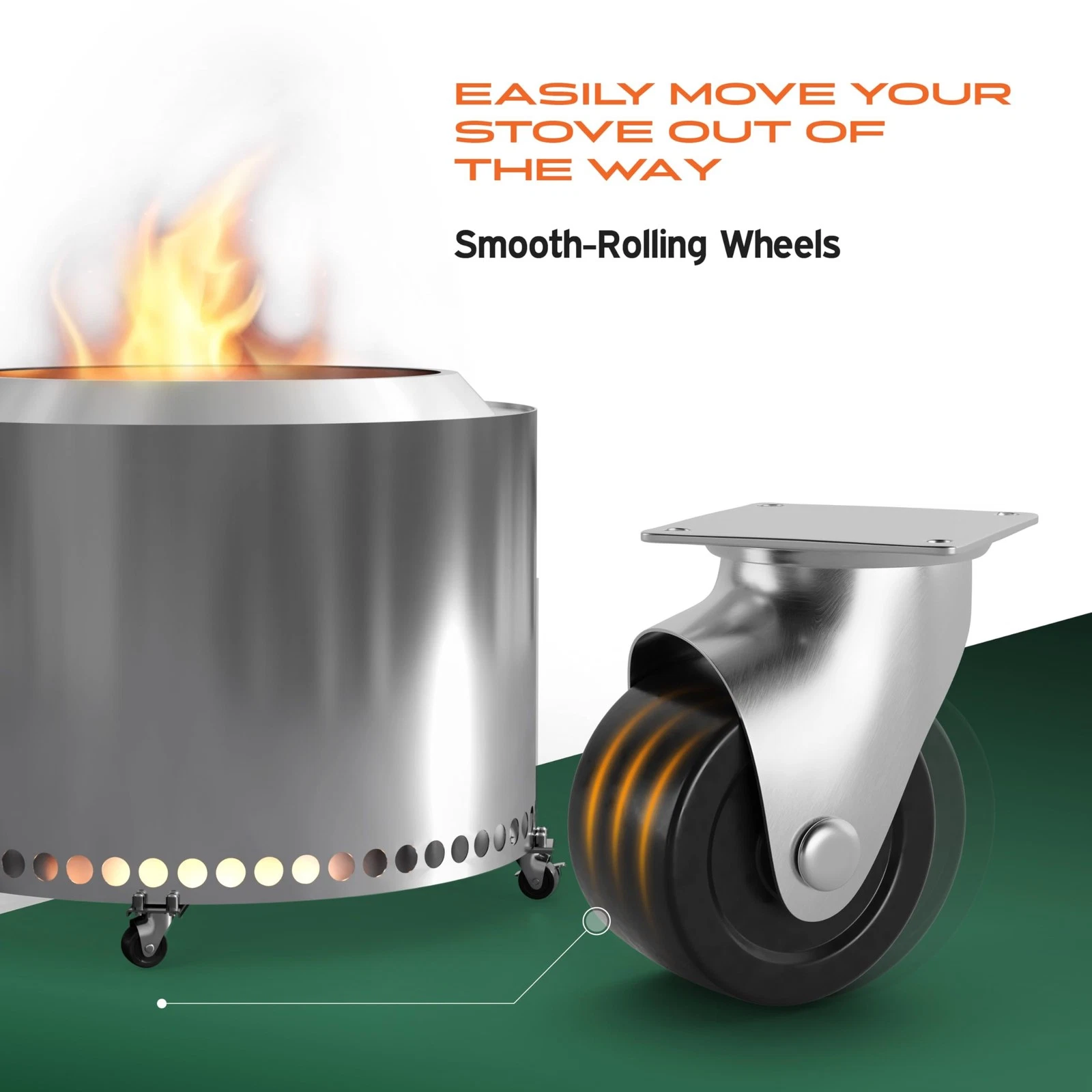 Hickory Summit Yukon Fire Pit Stand - Thumbnail 3