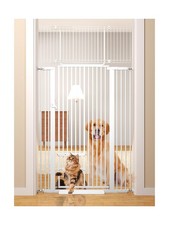71" Extra Tall Cat Gate 29.5-40.6 Wide Pet gate with Small Cat Door,Pet Gate ...