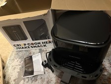 Chefman 5.7L Compact Air Fryer with Hi-Fry Technology, Easy-View Window & Touch 