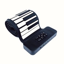 88 Key Roll up Piano Keyboard, pure piano sound source by France Dr... Fast Ship