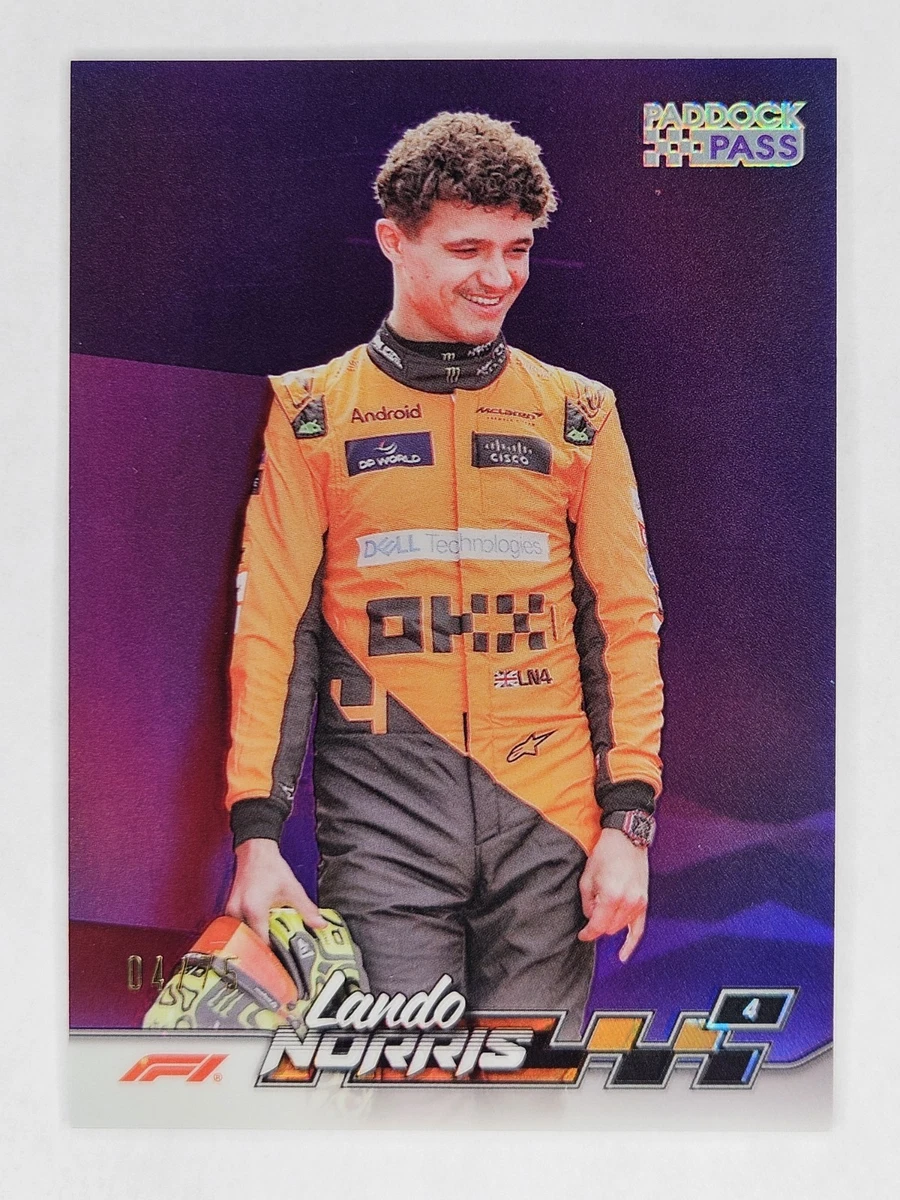 Las mejores ofertas en 2024 Topps Paddock Pass Formula 1 - Lando