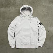 Stone Island Heavyweight Hoodie Sweatshirt Men  s Small Side Patch Streetwear