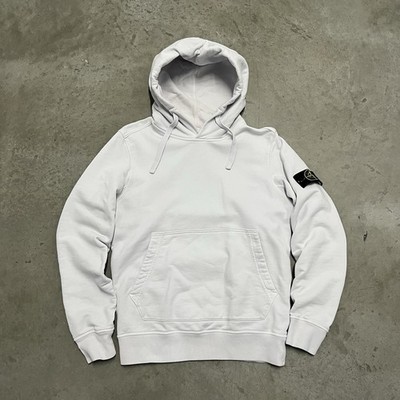 Stone Island Heavyweight Hoodie Sweatshirt Men s Small Side Patch Streetwear