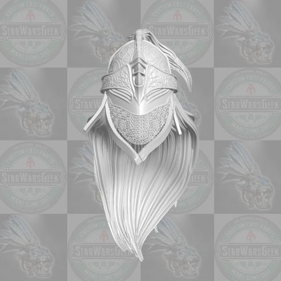 Knight custom head for 1:6 1:12 1:18 & Mythic Legions figures