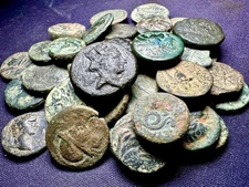 Free Shipping- Genuine Nice Quality Ancient Greek Coins 3rd-1st Century BC