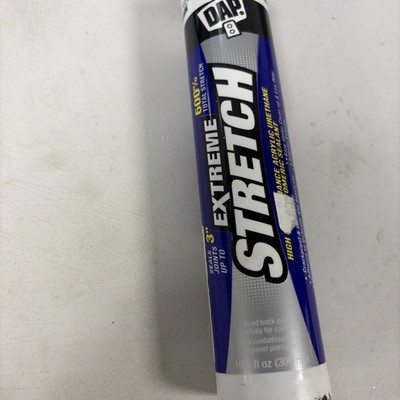 DAP Extreme Stretch Black Sealant 10 Ounce Elastomeric for Home Improvement