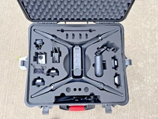 3DR Solo  Quadcopter Smart Drone w/ HPRC Case and 5x Batteries W/ Camera!- Black