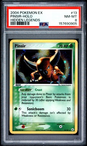 Pinsir graded PSA 8 for sale on eBay
