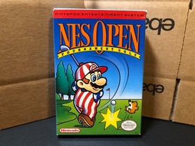 NES OPEN TOURNAMENT GOLF GAME CIB