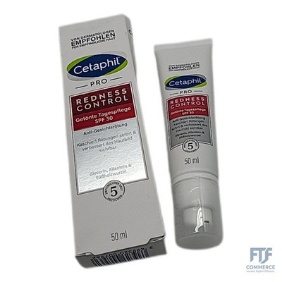 CETAPHIL PRO RednessControl Getönte Tagespflege SPF 30, 50ml, Kaschiert Hautrötu
