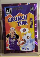 2025 Panini Donruss WNBA - Crunch Time Cameron Brink #17 Purple Lazer  #43/49