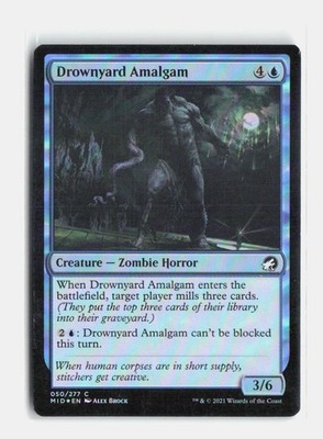 Drownyard Amalgam 50 Foil Innistrad: Midnight Hunt MTG LP