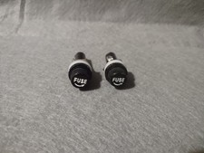 2-Pack Screw Cap Panel Mount Fuse Holder for 6x30mm Fuses 30A 250V AC, R3-14A2