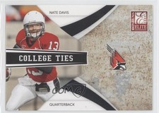 2009 Donruss Elite College Ties Black 180/199 Nate Davis #20 0l2