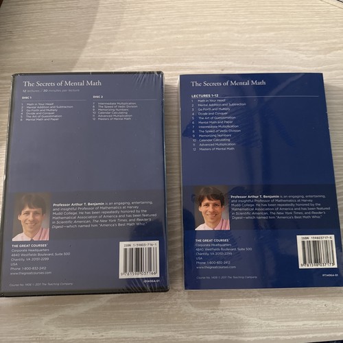 Secrets Of Mental Math 2011 DVD Course Guidebook The Great Courses Secrets of mental math 2011 dvd course guidebook the great courses