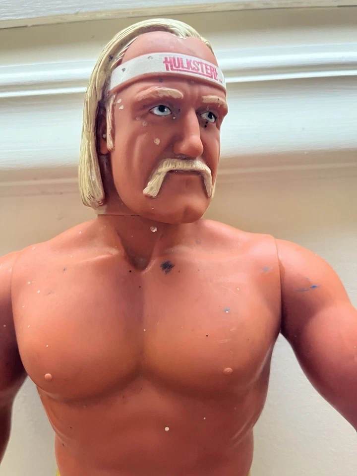 Figura de acción de colección Hulk Hogan LJN 1985 tamaño gigante WWF lucha libre 16 pulgadas WWE  Foto 3 de 3