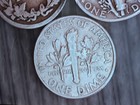 Lot Of 3 Dimes- Barber, Mercury and Roosevelt — photo 6