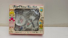 Sonsco Toy China Tea Set No. 30-4524 11 Pc. Service For 3 Vintage Made in Japan