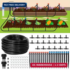 Maotong 110ft Drip Irrigation System Kit, Garden Watering System DIY Automatic I