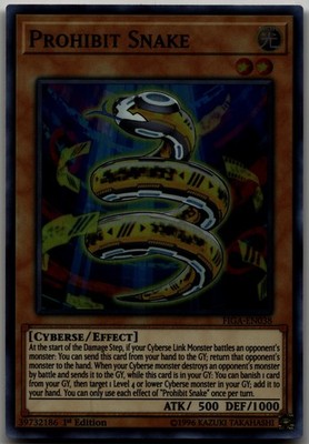 Prohibit Snake Super Rare Fists of the Gadgets FIGA-EN038 LP