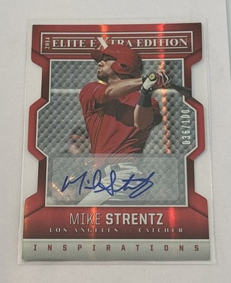2014 Panini Elite Extra Edition #100 Mike Strentz BASEBALL Los Angeles Angels