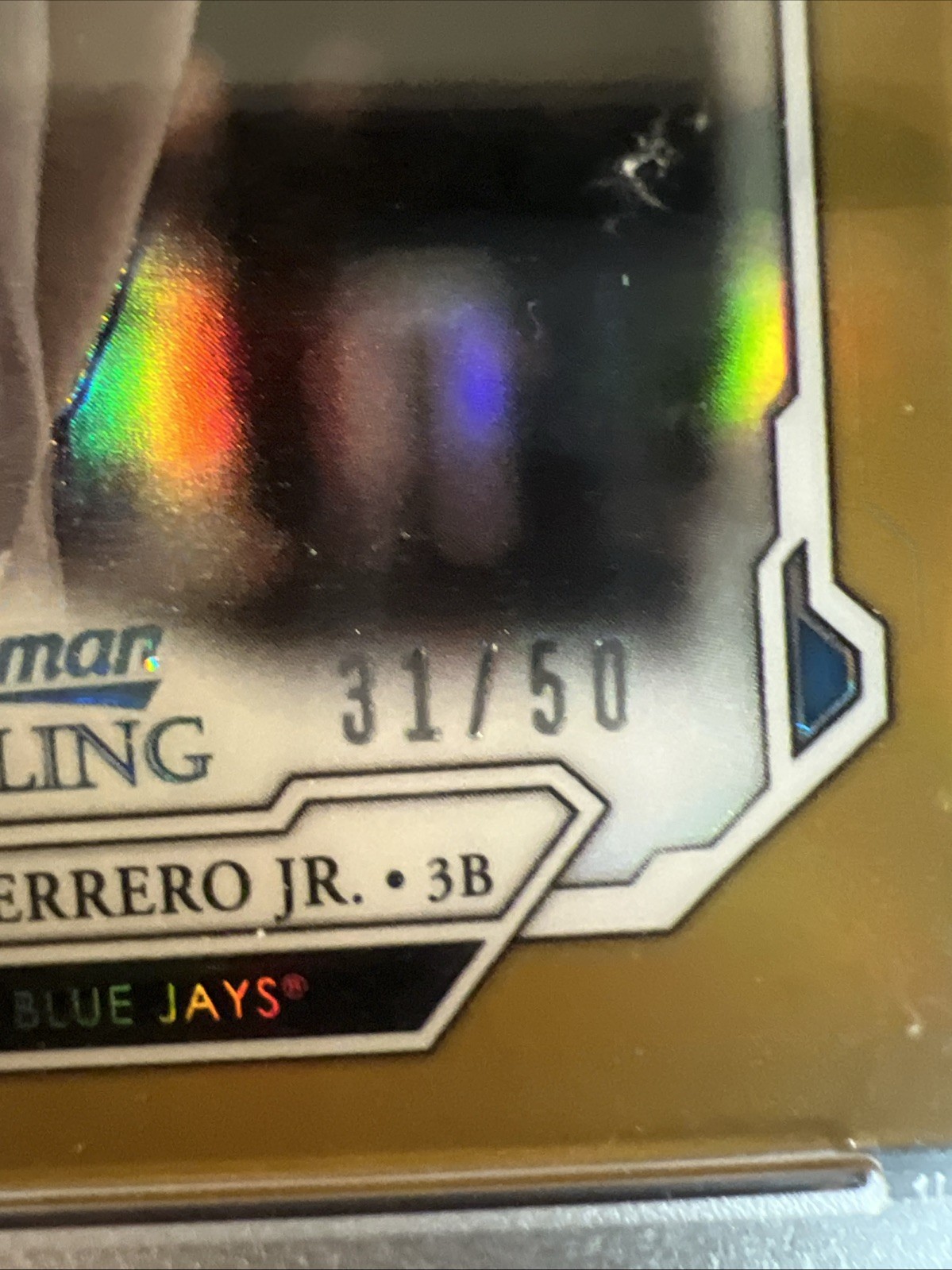 2019 Bowman Sterling Vladimir Guerrero Jr. /50 Psa 7 view 3