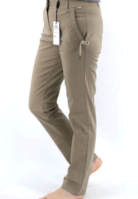 Sommerhosen Marc Cain sports Pants Leicht Gr.N2 38/40 Beige Cotton/Elastan  Neu