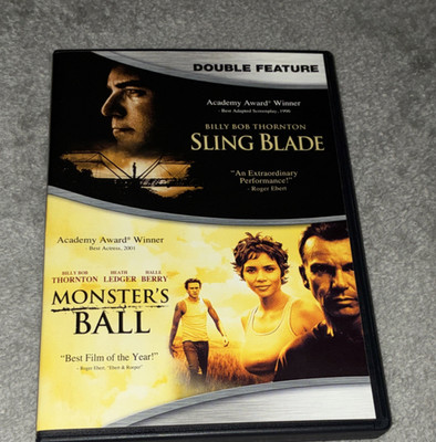 Lionsgate Sling Blade/Monster's Ball Double Feature DVD R Thornton Berry