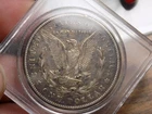 MORGAN SILVER DOLLAR 1921 D NICE AU+ 90% SILVER DOLLAR TONER