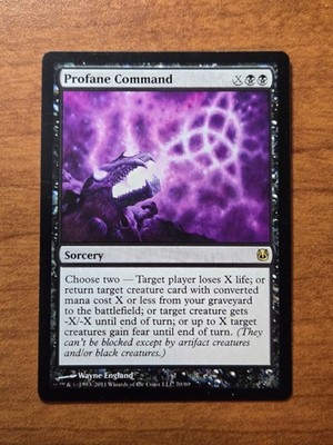 MTG Duel Decks: Ajani vs. Nicol Bolas - Profane Command - #DDH-70 - LP