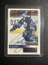 1999-00 Upper Deck MVP Stanley Cup Curtis Joseph Toronto Maple Leafs #174 - Auto
