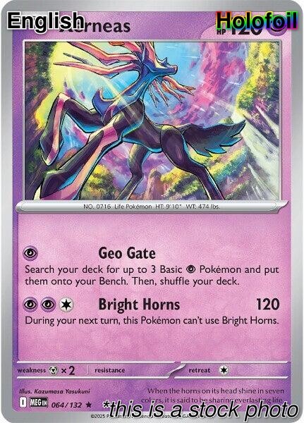 Xerneas [Holofoil NM - ME01: Mega Evolution 064/132]