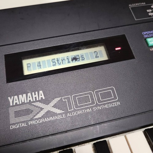 Yamaha DX100 Synthesizer Digital Programmable Algorithm - Picture 4 of 6